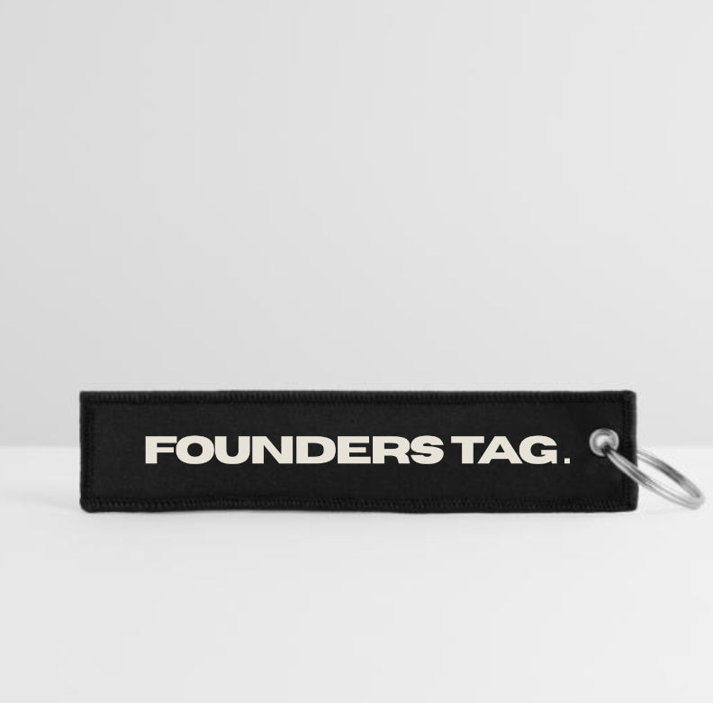 The Founders tag.